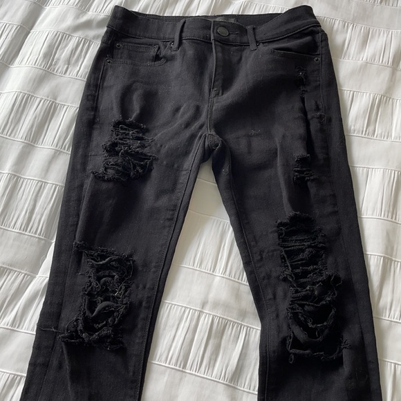 Express black distressed jeans - Picture 4 of 5
